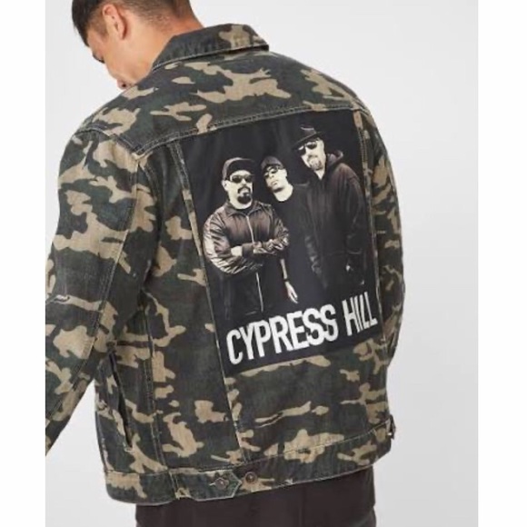 Cotton On Other - NWT Cotton On Cypress Hill Camo Denim Jacket